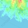 Augustine Cove topographic map, elevation, terrain
