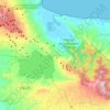 Catemaco topographic map, elevation, terrain