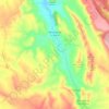 Miravete de la Sierra topographic map, elevation, terrain