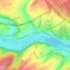 Setques topographic map, elevation, terrain