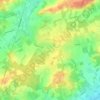 Waanrode topographic map, elevation, terrain