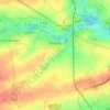 Duisans topographic map, elevation, terrain