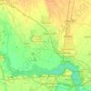 Porto Mantovano topographic map, elevation, terrain