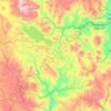 Cabanillas topographic map, elevation, terrain