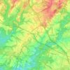 Germantown topographic map, elevation, terrain