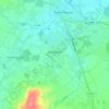 Mérignies topographic map, elevation, terrain