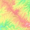 Roncador topographic map, elevation, terrain