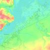 Красноярское сельское поселение topographic map, elevation, terrain