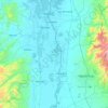 Río Viejo topographic map, elevation, terrain