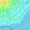Pari-an topographic map, elevation, terrain