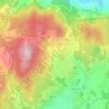 Sanfins de Ferreira topographic map, elevation, terrain