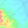 Pulangbato topographic map, elevation, terrain