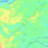 Kecamatan Gaung topographic map, elevation, terrain