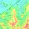 Binfield topographic map, elevation, terrain