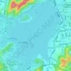 Xihu District topographic map, elevation, terrain