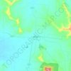 Navarre topographic map, elevation, terrain