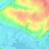 Attin topographic map, elevation, terrain