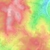 Lochum topographic map, elevation, terrain