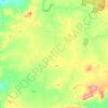 Stanborough topographic map, elevation, terrain