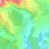 Mitlosheim topographic map, elevation, terrain
