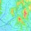 Seodaemun-gu topographic map, elevation, terrain