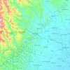Santo Niño topographic map, elevation, terrain