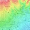 Sadang Serang topographic map, elevation, terrain