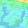 Bosham topographic map, elevation, terrain