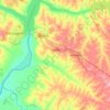 Castilho topographic map, elevation, terrain