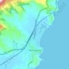 Gerringong topographic map, elevation, terrain