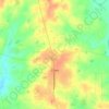 Coats topographic map, elevation, terrain