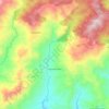 Agua de Salud topographic map, elevation, terrain
