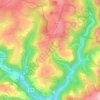 Plascheid topographic map, elevation, terrain