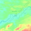 Alagnak River topographic map, elevation, terrain