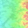 Quilleco topographic map, elevation, terrain