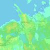 Haapsalu topographic map, elevation, terrain