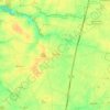 Sainville topographic map, elevation, terrain