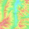 Villefranche-d'Astarac topographic map, elevation, terrain