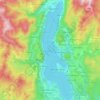 Ortameer topographic map, elevation, terrain