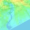 Village of Sagaponack topographic map, elevation, terrain