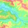 Kadiria topographic map, elevation, terrain