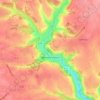 Blainville-Crevon topographic map, elevation, terrain