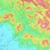 Uzh topographic map, elevation, terrain