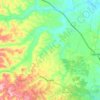 Terrenos del Lote 21 "Talaxca y Arroyo Colorado" topographic map, elevation, terrain