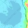 Jianhu Lake topographic map, elevation, terrain