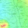 Urdaneta topographic map, elevation, terrain