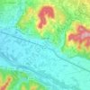 Cadenet topographic map, elevation, terrain