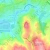 Castrelos topographic map, elevation, terrain