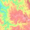 Hargraves topographic map, elevation, terrain