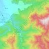 Mount Beauty topographic map, elevation, terrain
